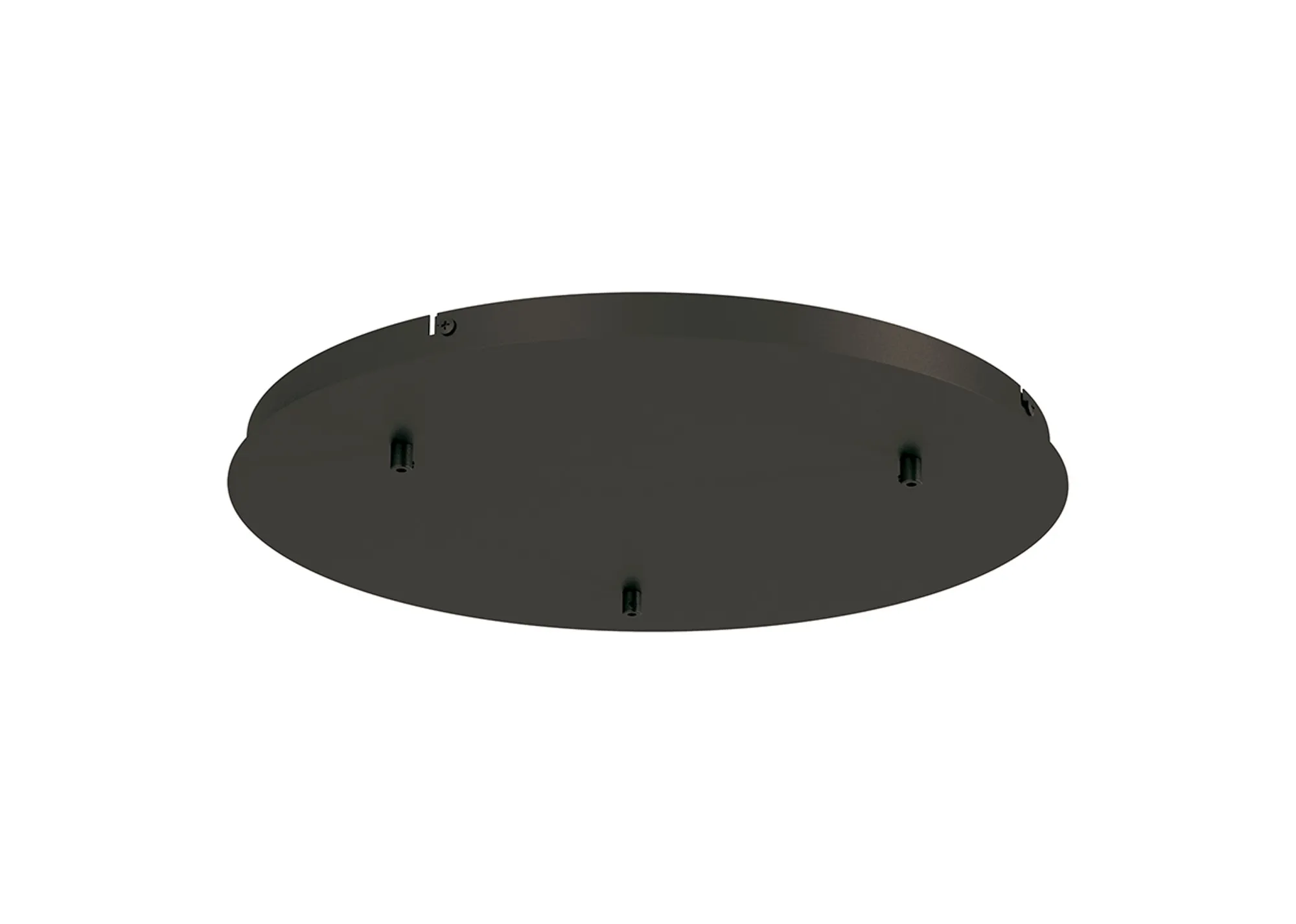 M8515  Elsa 3 Hole 500mm Round Canopy Kit Black